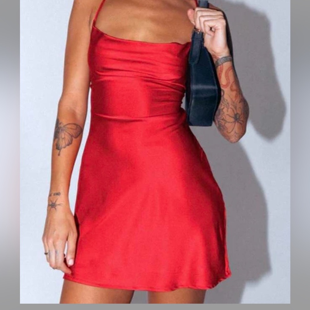 Princess Polly Vibrant Red Mini Dress